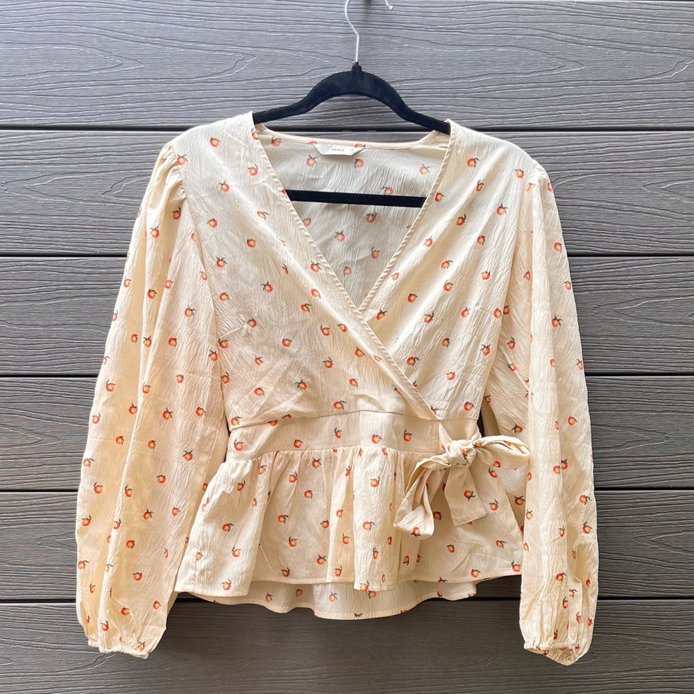 PIGALLE peachy blouse 🍑